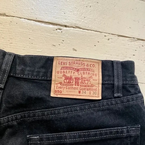 Vintage Levi’s 550 MADE IN USA 34x30 - Picture 3 of 4
